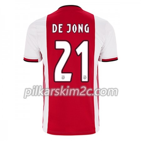 Koszulka Ajax Amsterdam Frenkie de Jong 21 Główna 2019-2020 - Koszulki Piłkarskie